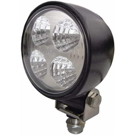 996276451 – HELLA Work Light, Rotating Pedestal Mount 800 Lumens 4 LEDs Clear 3-1/4 Inch Round 9 To 32 Volt Black Hou...